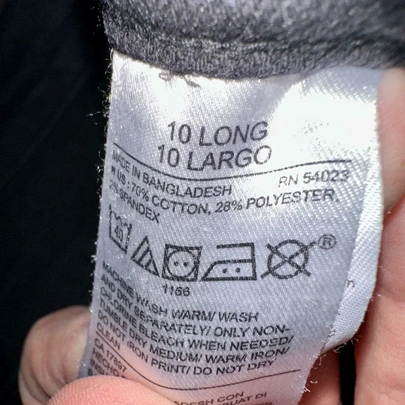 Old Navy Black Women's Jeans Curvy Profile 10T Tall - Picture 3 of 4